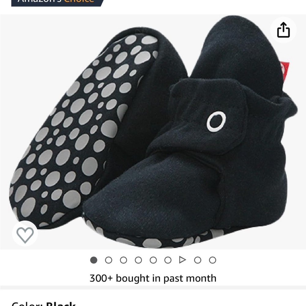 Zutano baby booties 12M